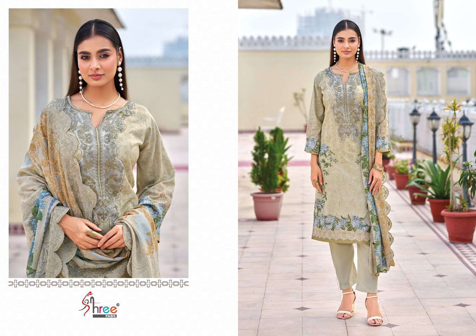 Shree Fab Needle Wonder Premium Lawn