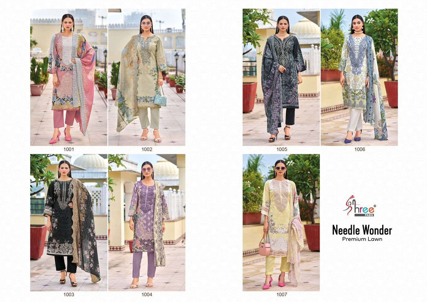 Shree Fab Needle Wonder Premium Lawn