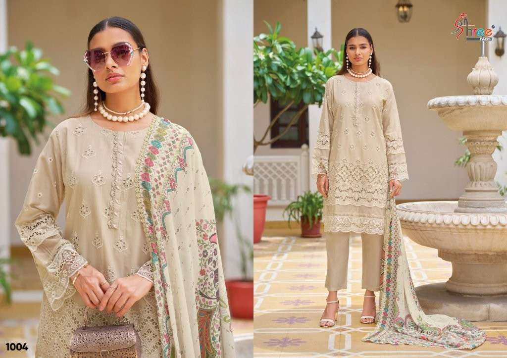 Shree Fab Ombre Chikankari Collection