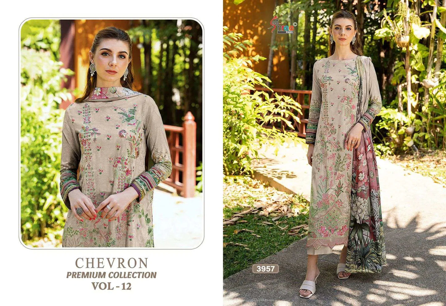 Shree Fab Chevron Premium Collection Vol-12