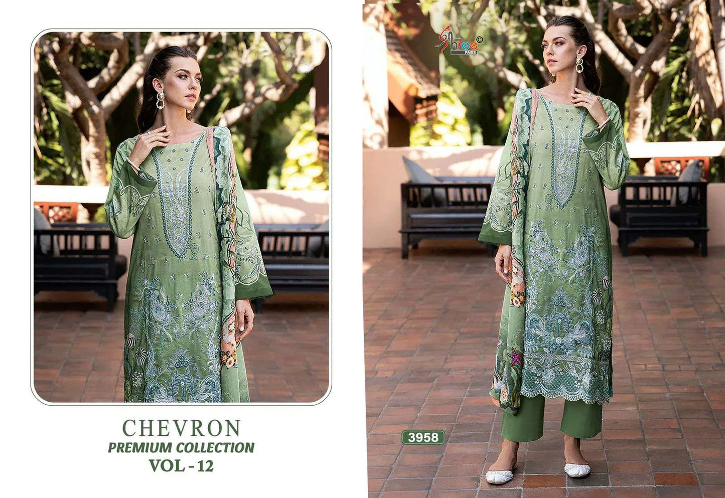 Shree Fab Chevron Premium Collection Vol-12