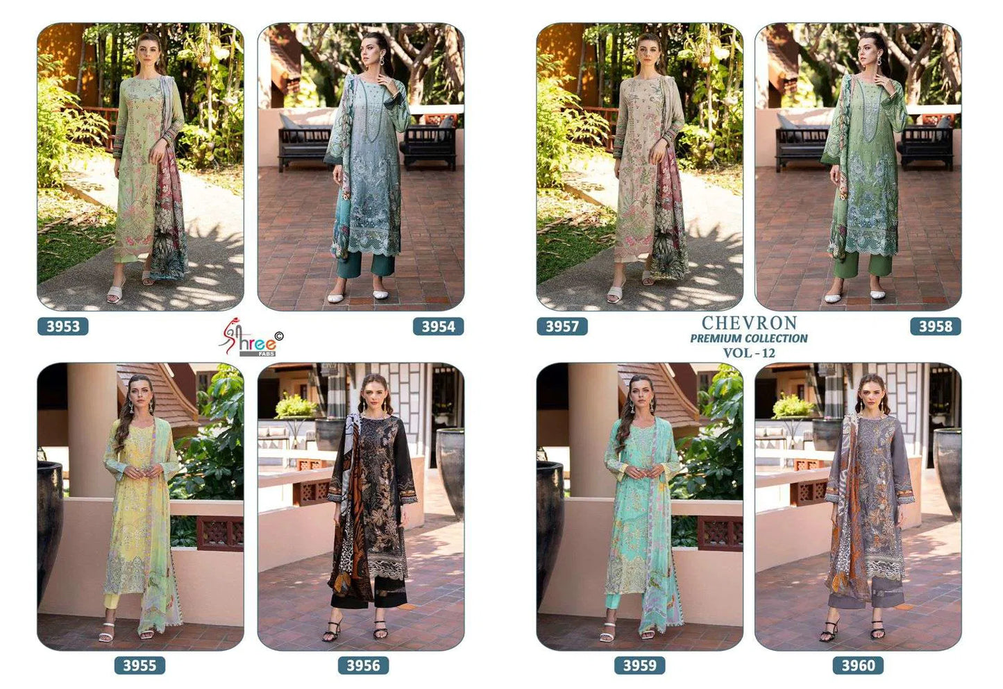 Shree Fab Chevron Premium Collection Vol-12