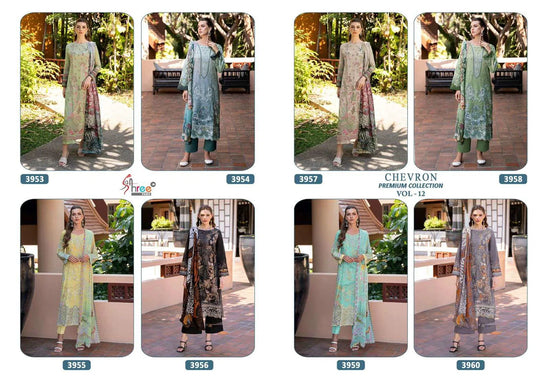 Shree Fab Chevron Premium Collection Vol-12
