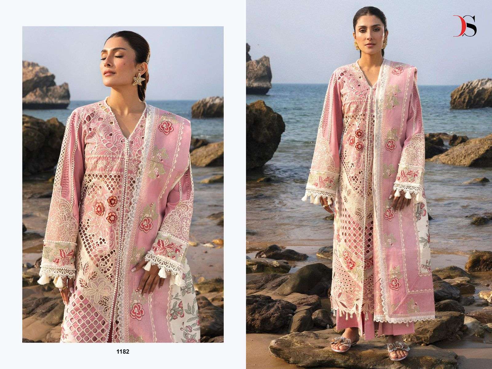 Deepsy Suit Sirene Luxury Lawn-25 Vol-02 (6 Pcs)