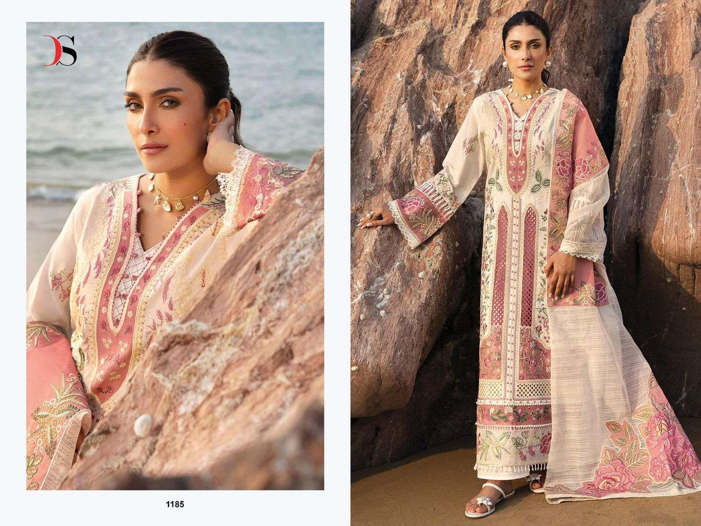Deepsy Suit Sirene Luxury Lawn-25 Vol-02 (6 Pcs)