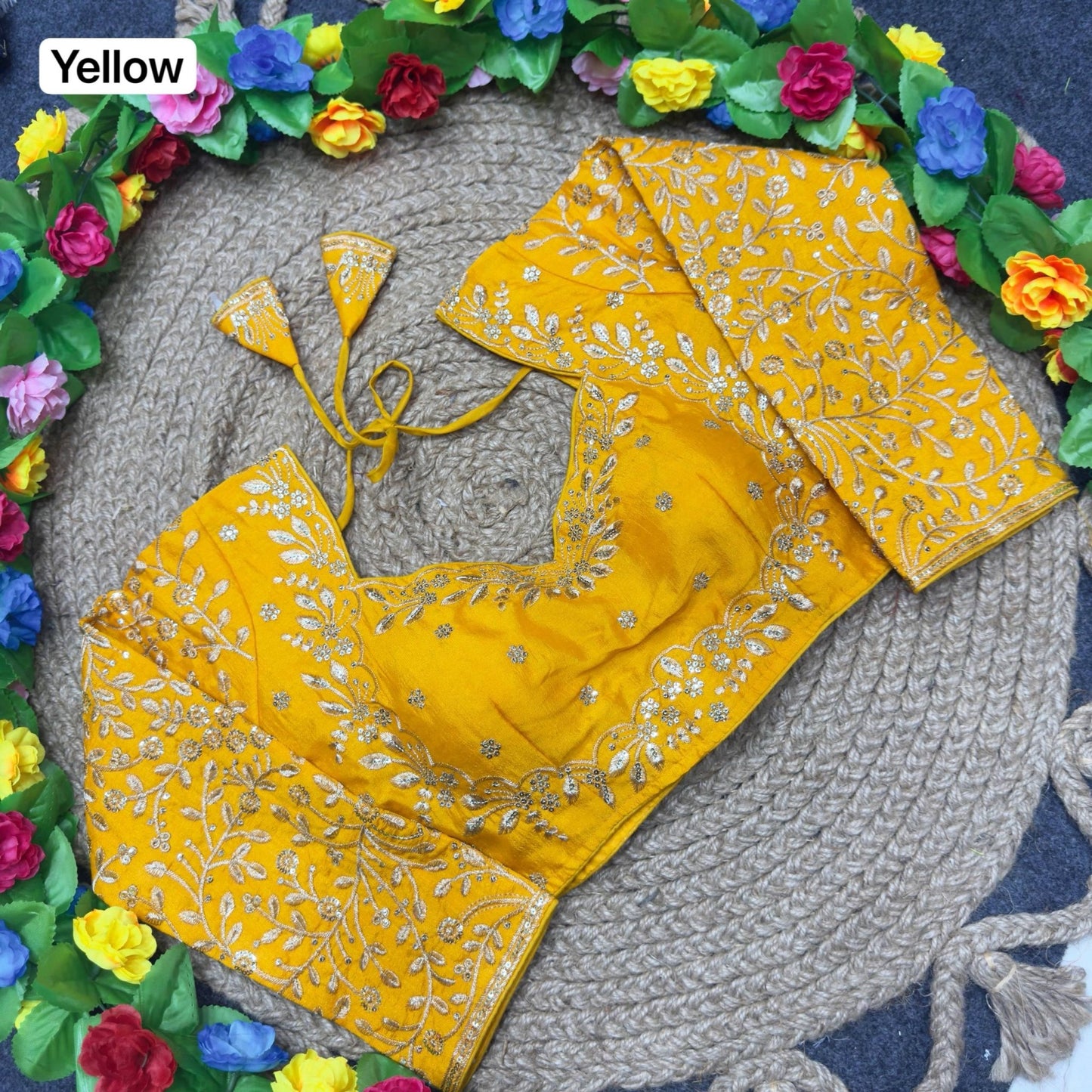 St D No 104 Fancy Blouse Wholesale Catalogue - Amrah Wholesale