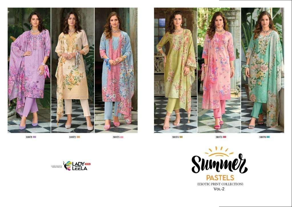 Lady Leela Summer Pastels Vol-2