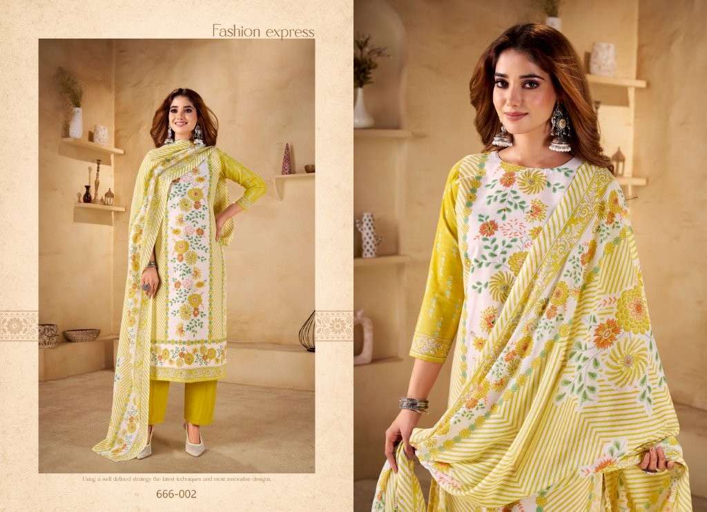 Zulfat Summer Shine Vol-03 (4 Pcs)