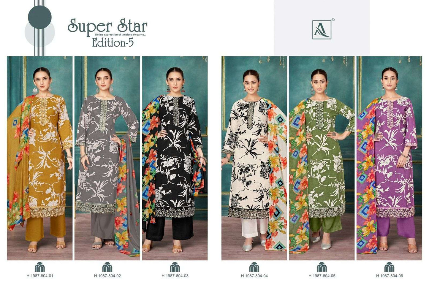 Alok Suit Super Star Vol-05