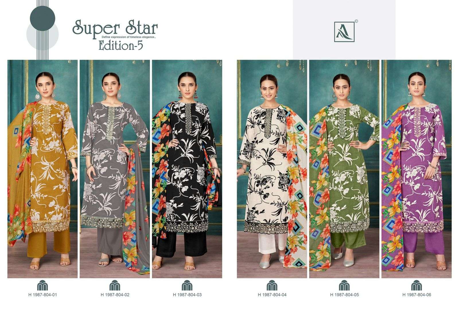 Alok Suit Super Star Vol-05