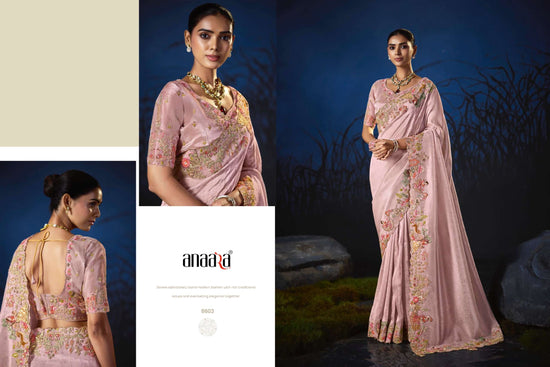 Tathastu Anaara 8600 Series Soft Silk Premium Embroidery Saree