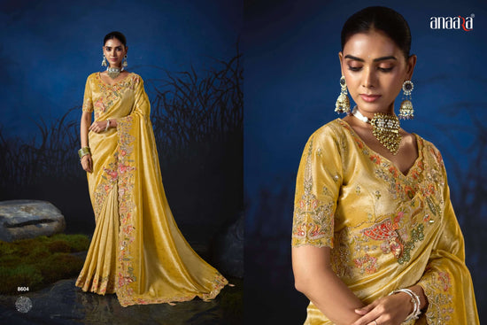 Tathastu Anaara 8600 Series Soft Silk Premium Embroidery Saree