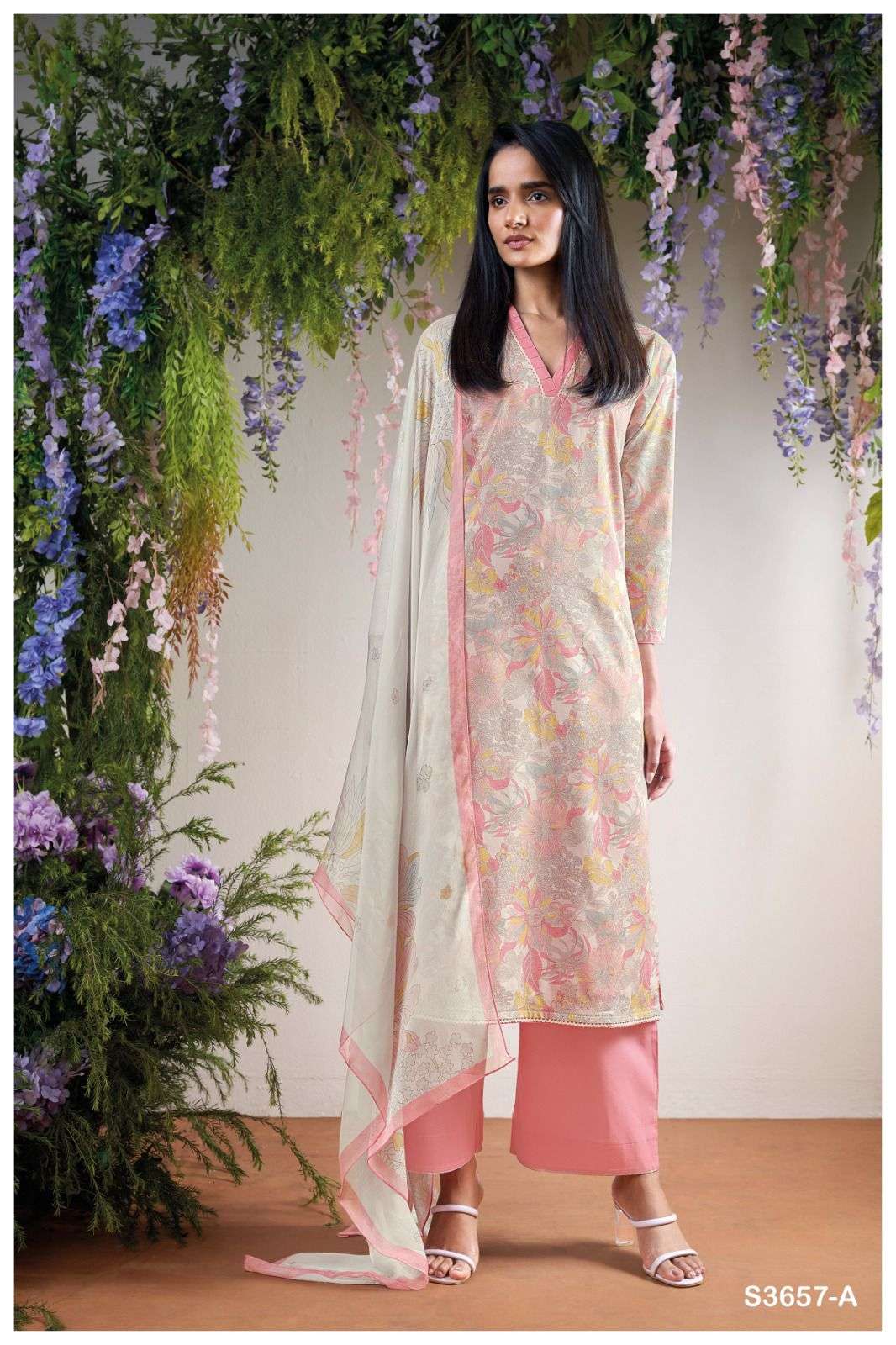 Ganga Fashion Thalira  (4 Pcs)