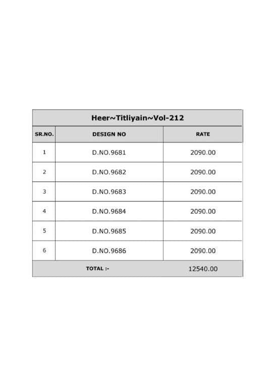 Kimora Heer Titliyain Vol-212