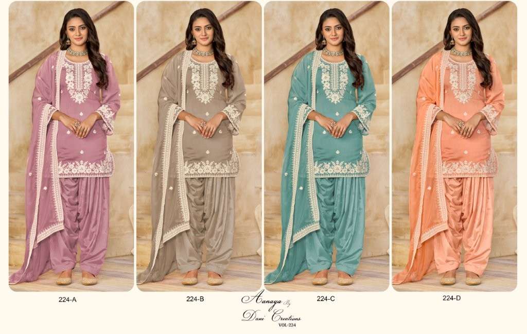 Twisha Aanaya Vol-224 (4 Pcs)
