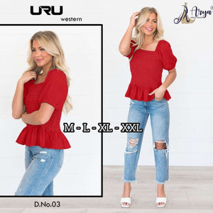 Arya Dress Maker Uru Westren (3 Pcs)