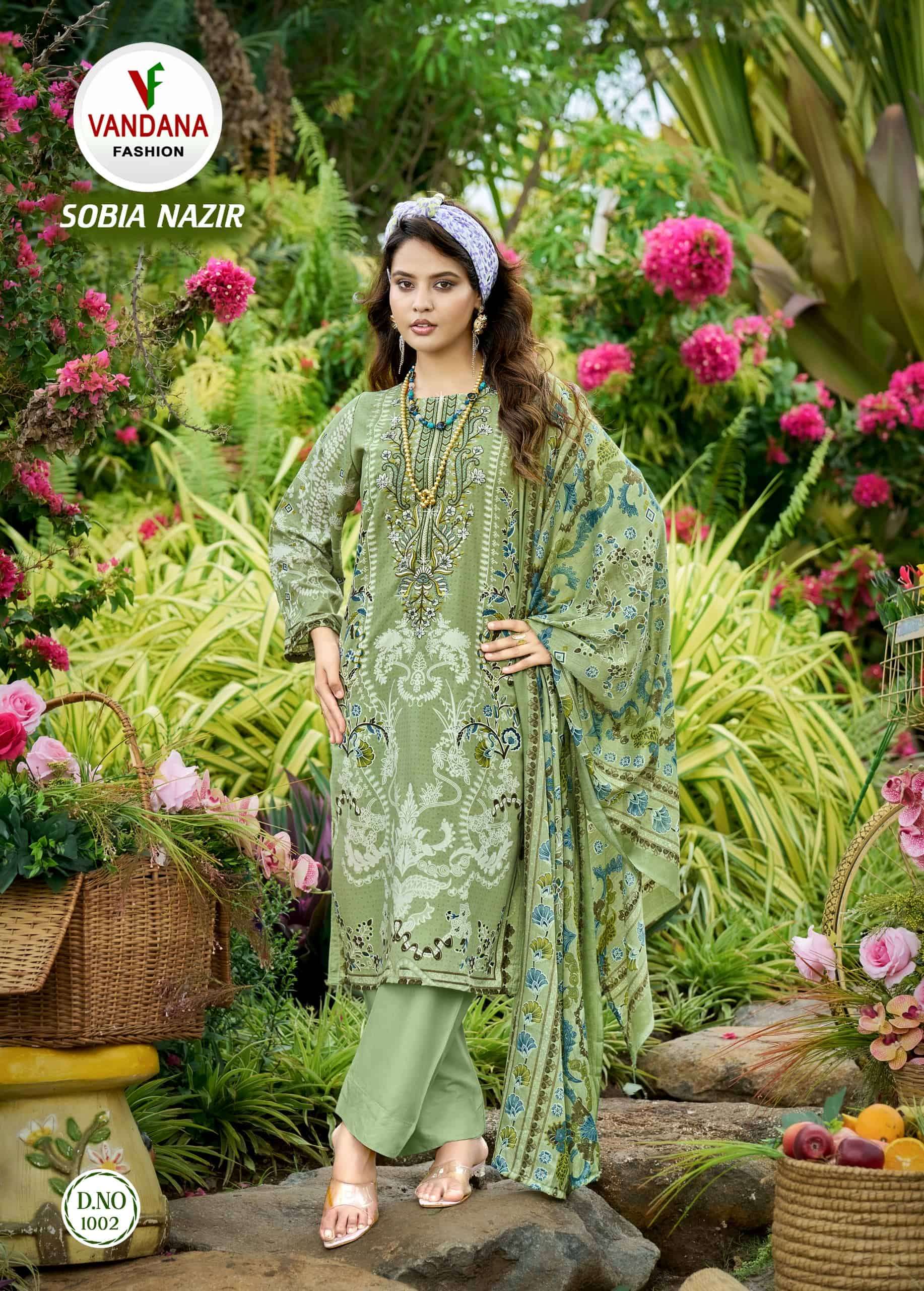 VANDANA FASHION SOBIA NAZIR VOL-1 Cotton Printed Pakistani Suit