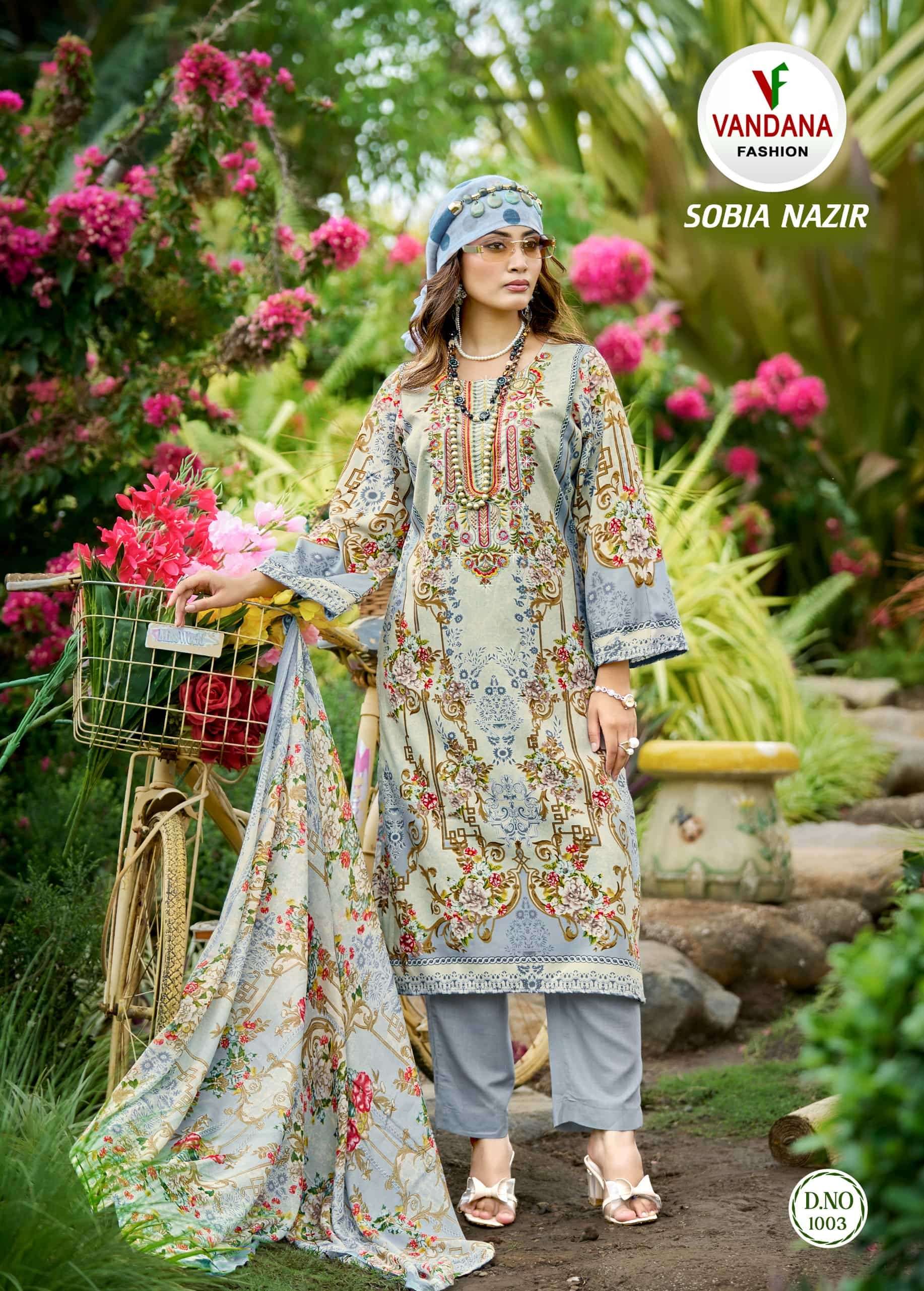 VANDANA FASHION SOBIA NAZIR VOL-1 Cotton Printed Pakistani Suit
