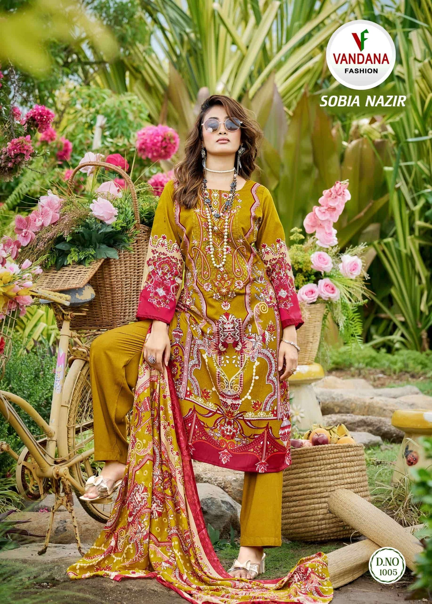 VANDANA FASHION SOBIA NAZIR VOL-1 Cotton Printed Pakistani Suit