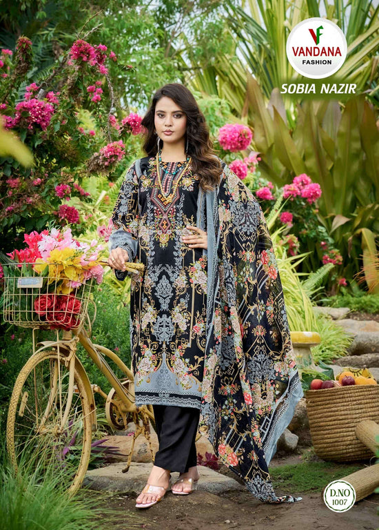 VANDANA FASHION SOBIA NAZIR VOL-1 Cotton Printed Pakistani Suit