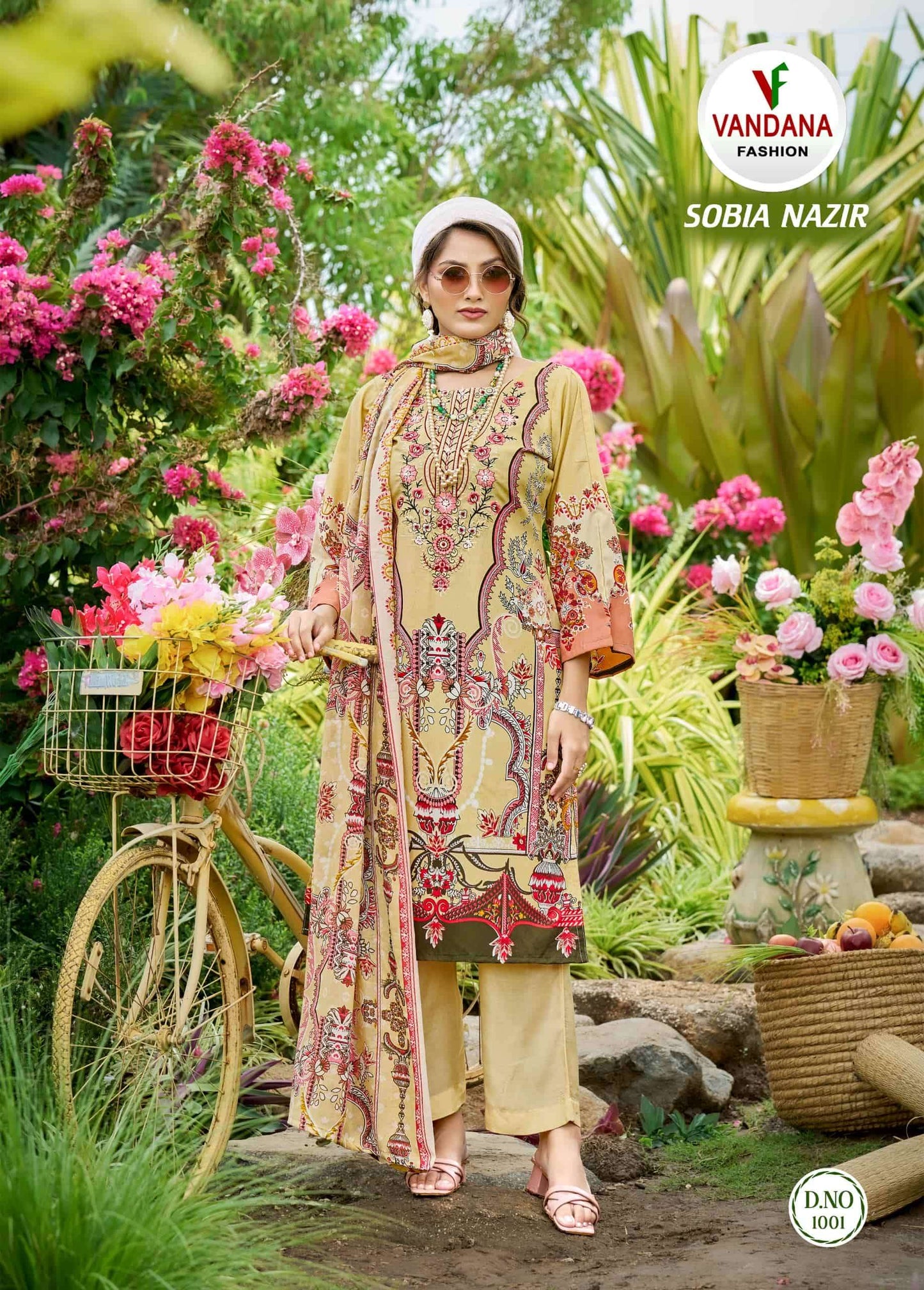 VANDANA FASHION SOBIA NAZIR VOL-1 Cotton Printed Pakistani Suit