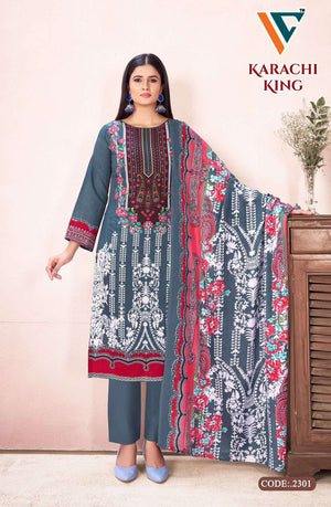 Vandana Creation Karachi King Vol-23 ( 8 Pcs)