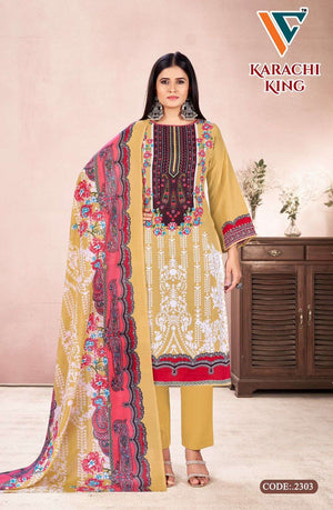 Vandana Creation Karachi King Vol-23 ( 8 Pcs)