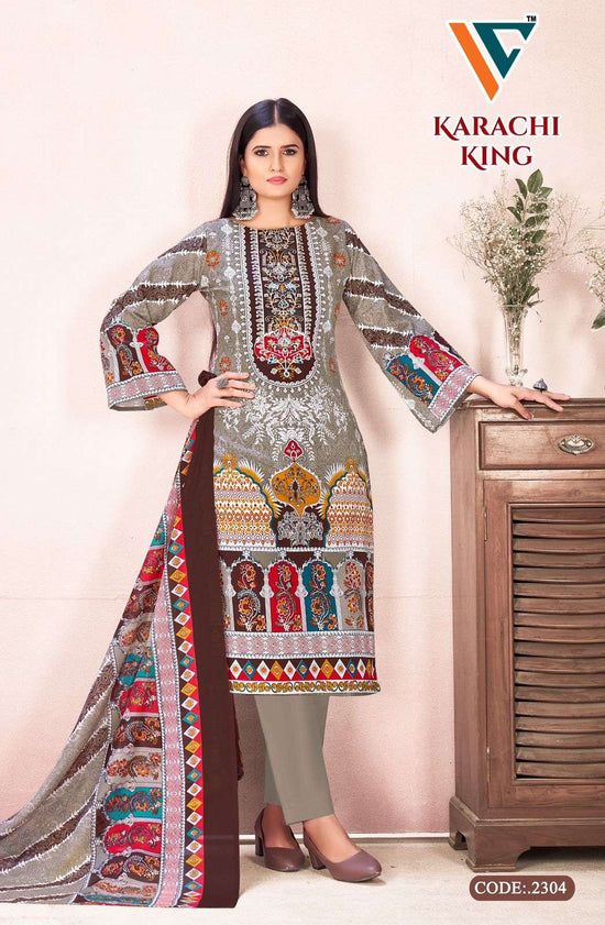 Vandana Creation Karachi King Vol-23 ( 8 Pcs)