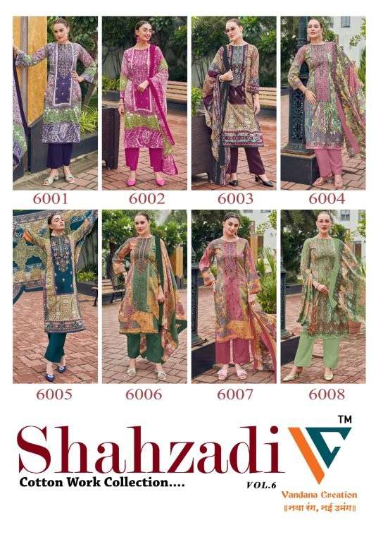 Vandana Creation Shahzadi Vol-06
