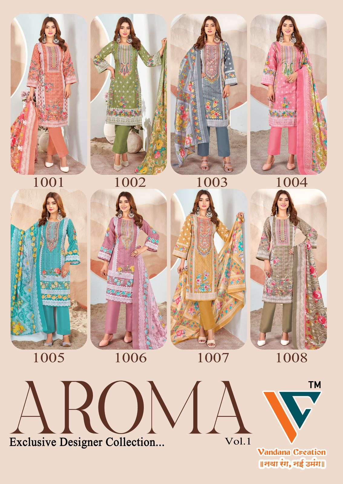 Vandana Creation Aroma Vol-01