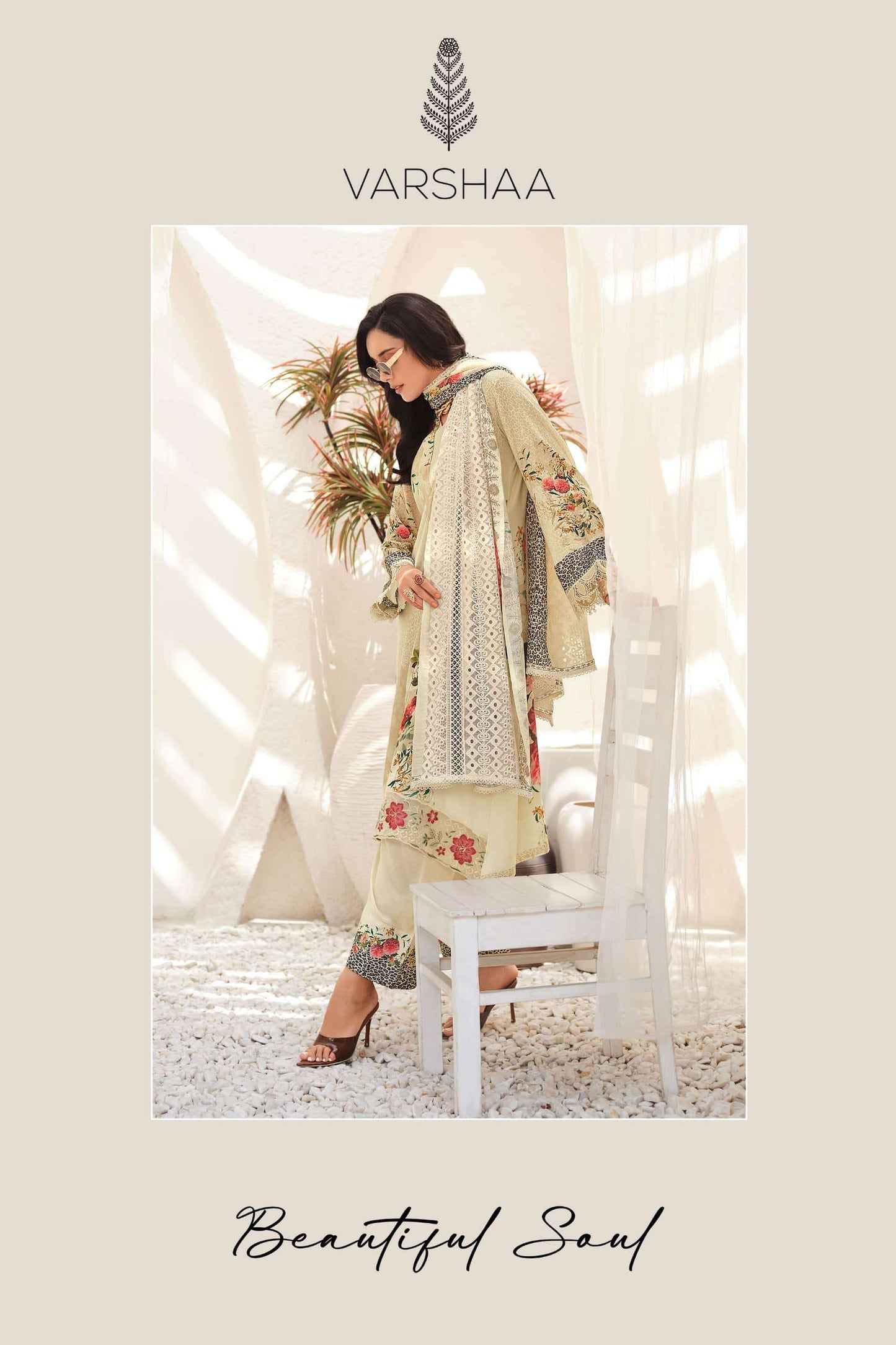 Varsha Fashion Beautiful Soul Muslin Designer Dress Material