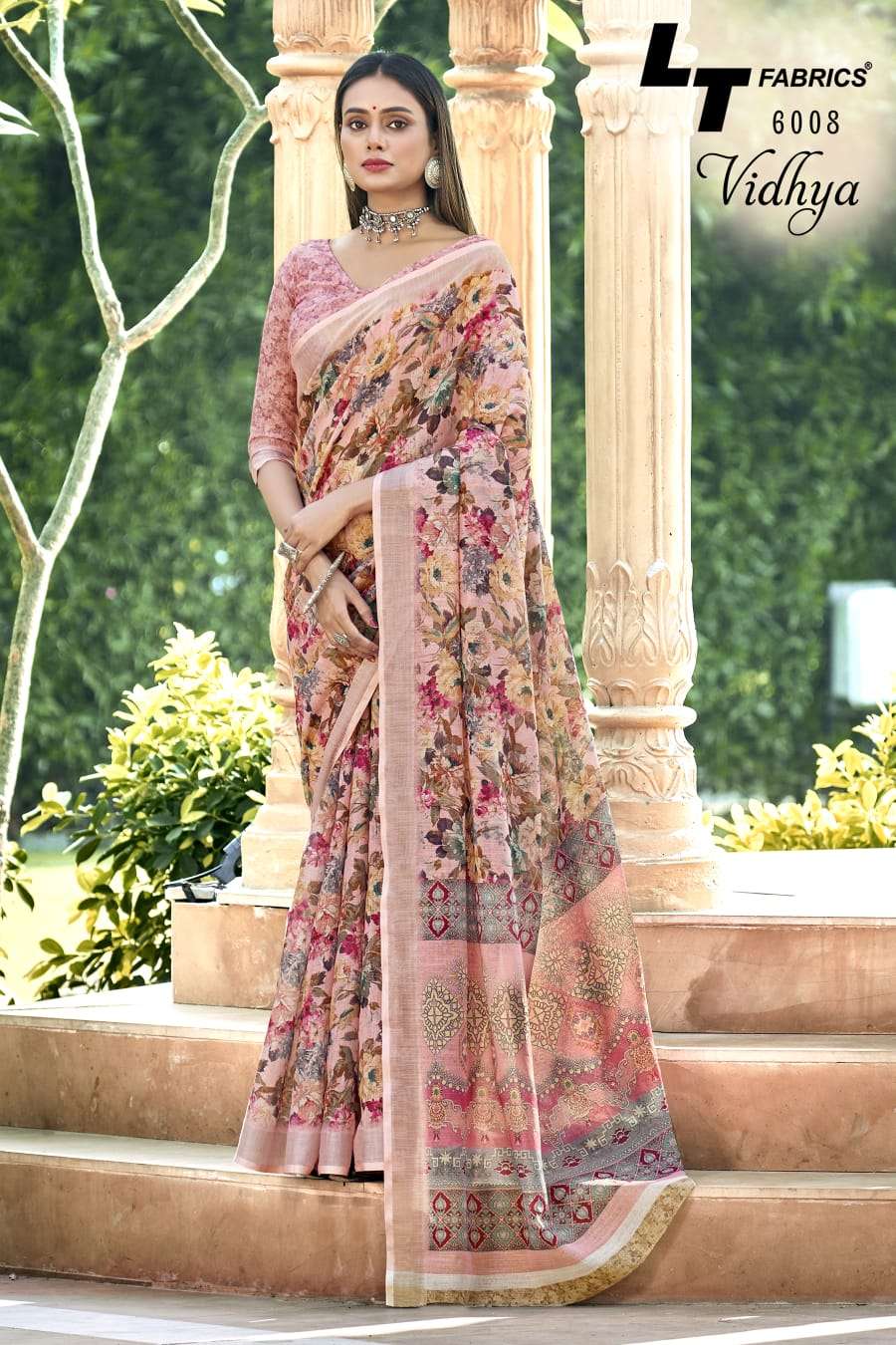 L.t Fabrics Vidhya  (8 Pcs)