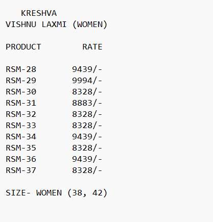 Kreshva Vishnu Laxmi  (10 Pcs)