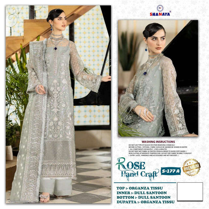 Shanaya Fashion Rose Hand Craft S-177