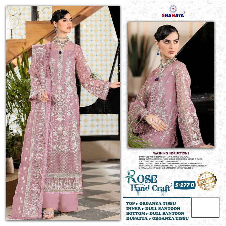 Shanaya Fashion Rose Hand Craft S-177