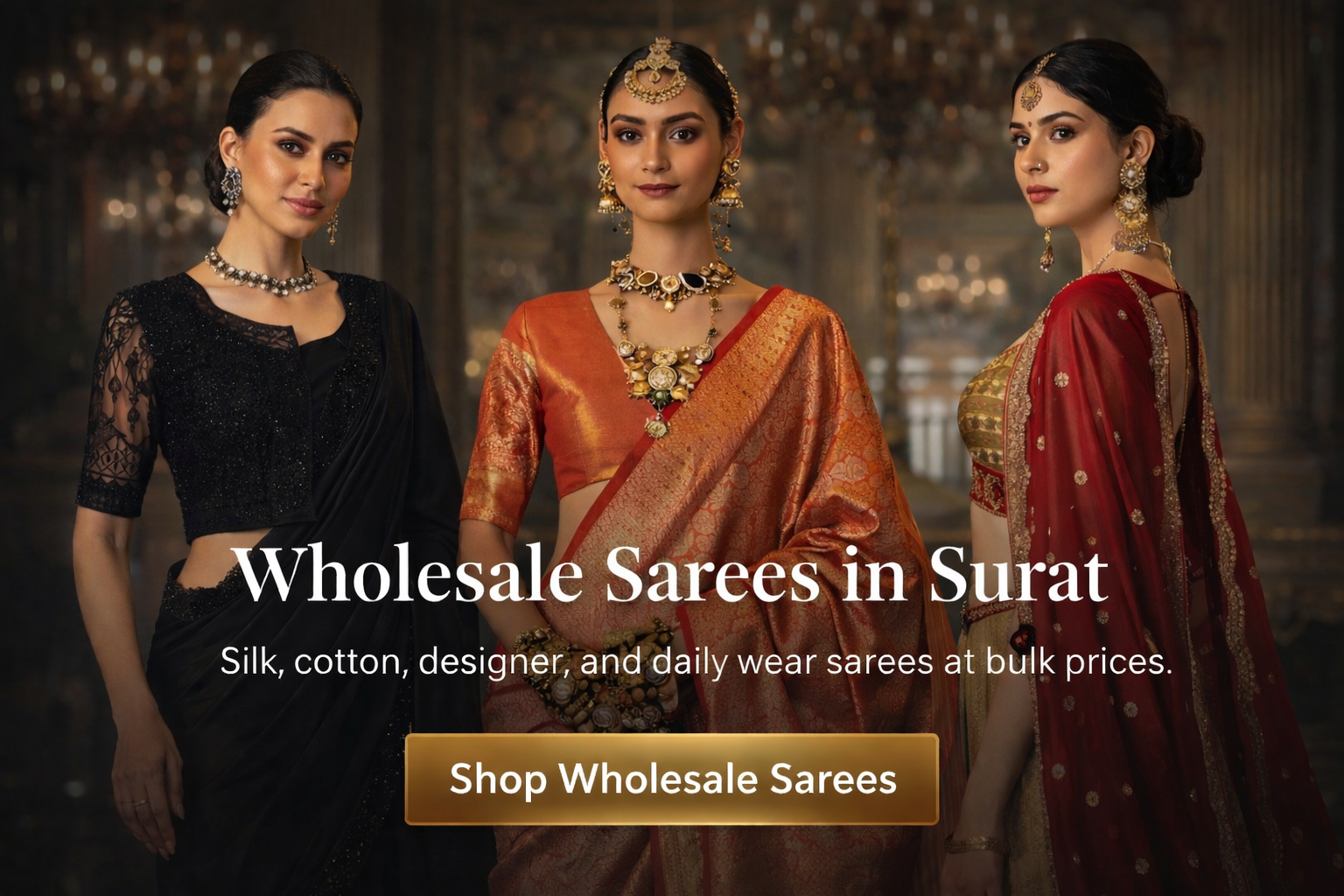 Wholesale Sarees in Surat | Buy Sarees at Bulk Prices Online – Amrah Wholesale