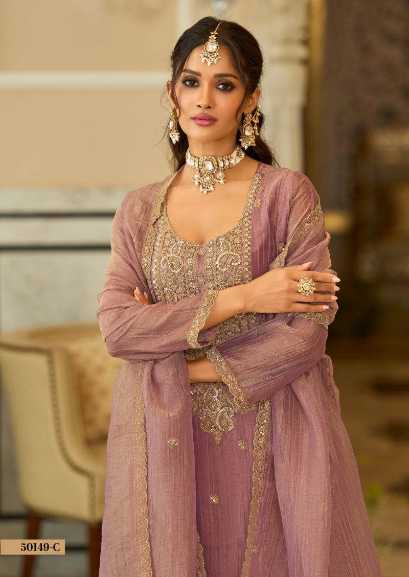 Eba LifeStyle Zaveri D 50149 C Salsa Embroidered Designer Salwar Kameez