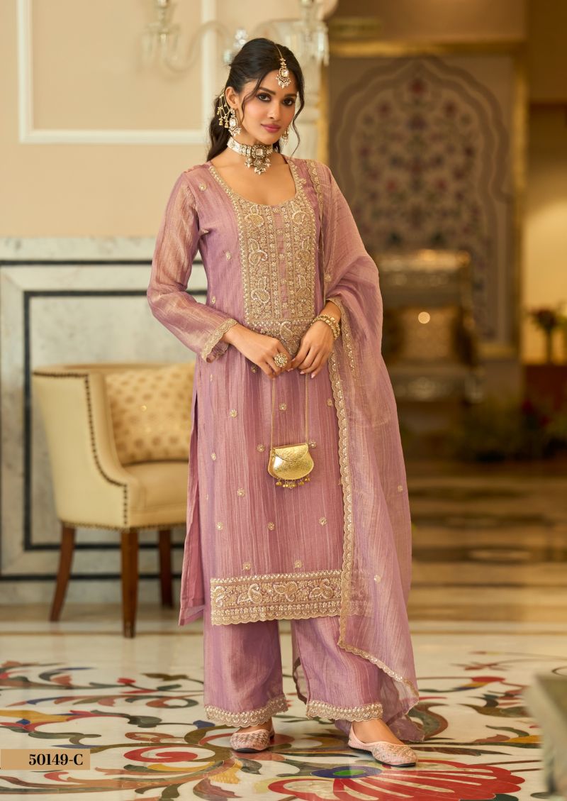 Eba LifeStyle Zaveri D 50149 C Salsa Embroidered Designer Salwar Kameez