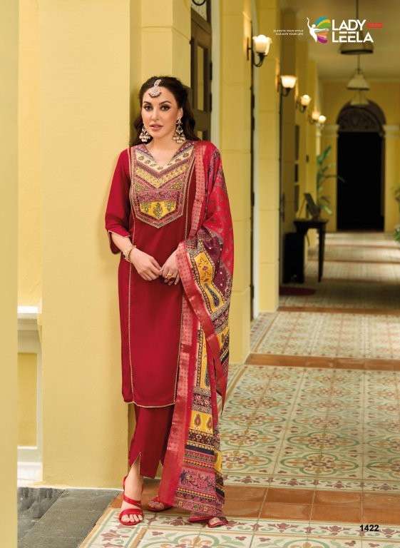 Lady Leela Zeenat (6 Pcs)