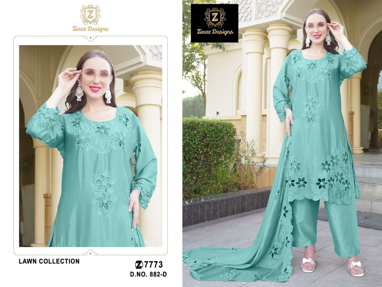 Ziaaz Designs 882 Colours