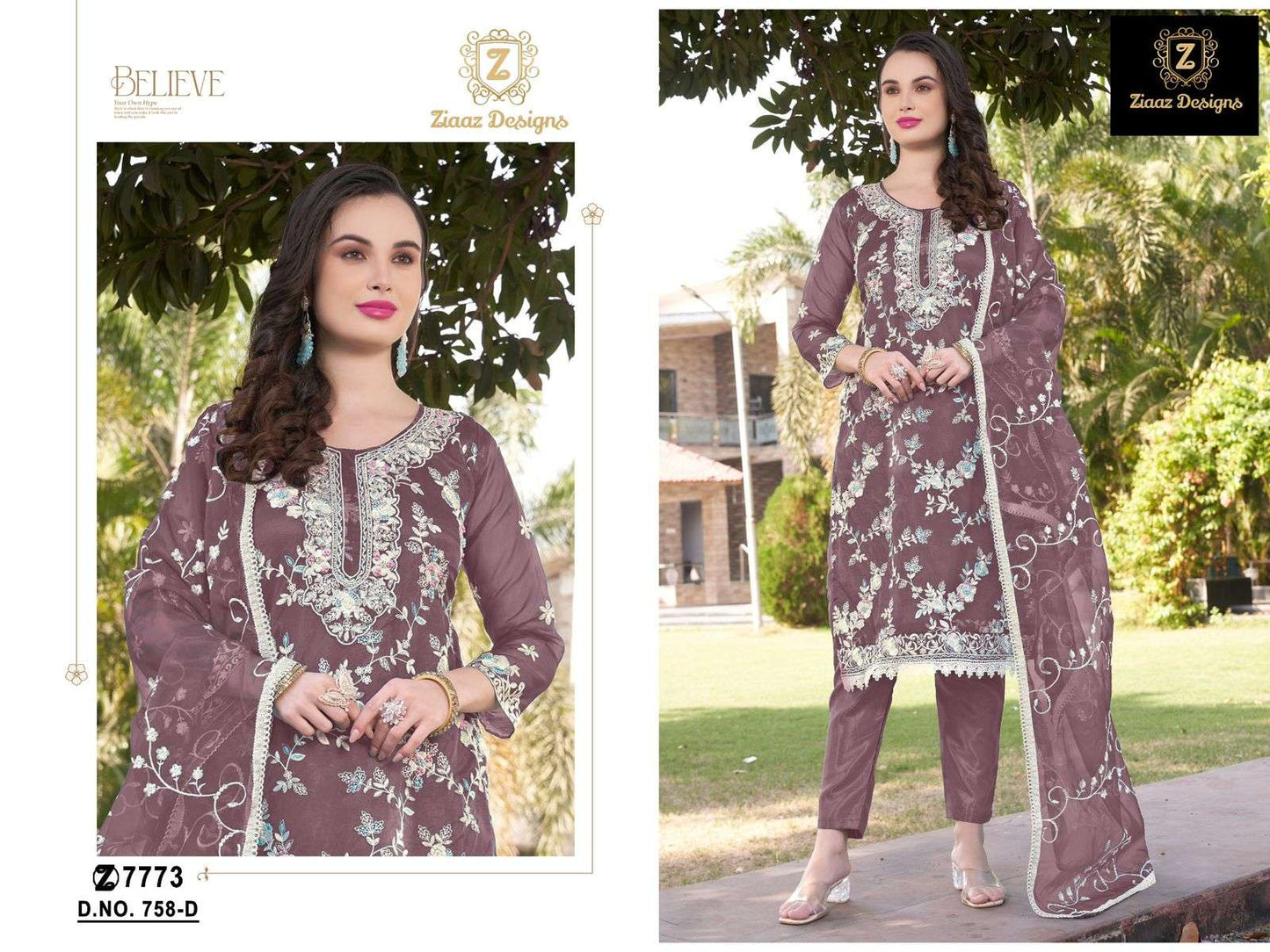 Ziaaz Designs 7773