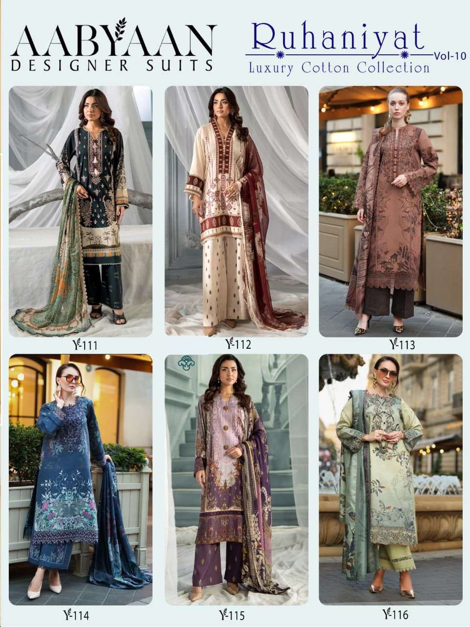 Aabyaan Designer Ruhaniyat Vol-10