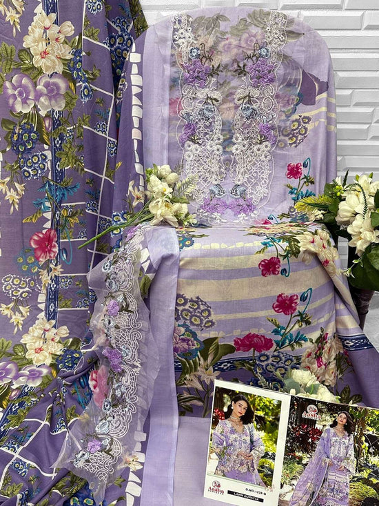 Aahsa 1238 Cotton Pakistani Dress Material