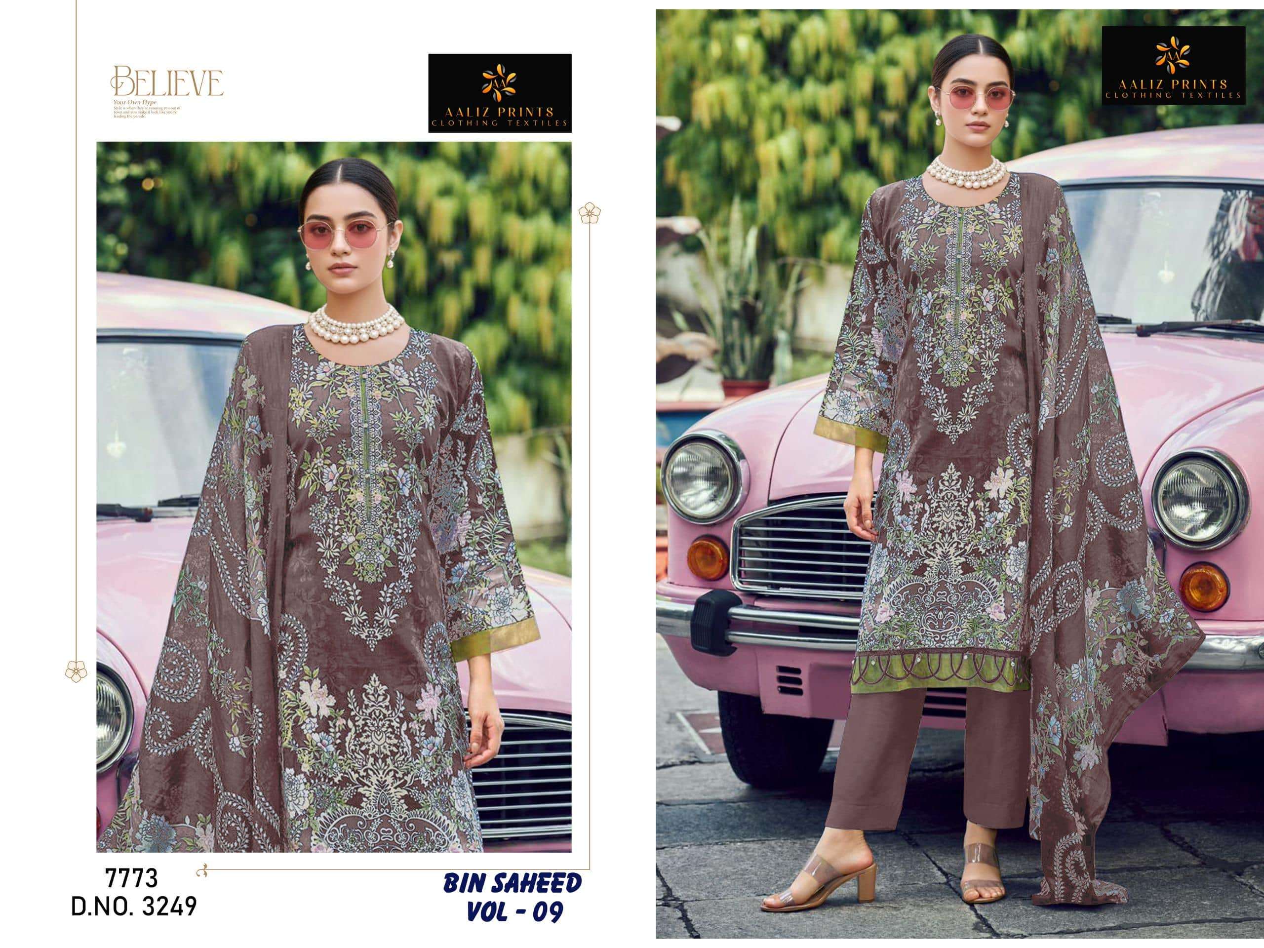 Aaliz Prints Bin Saeed Vol-09