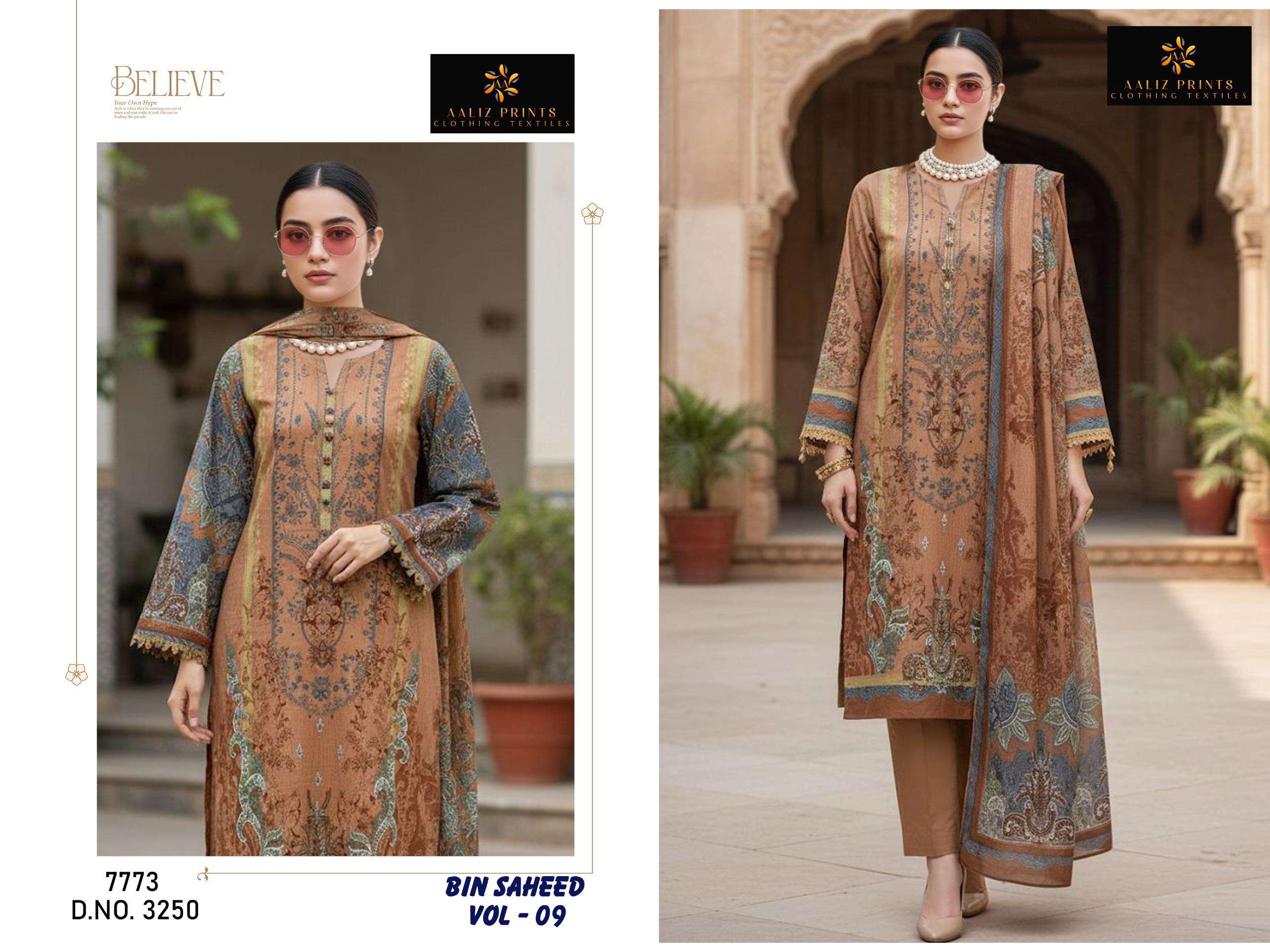 Aaliz Prints Bin Saeed Vol-09