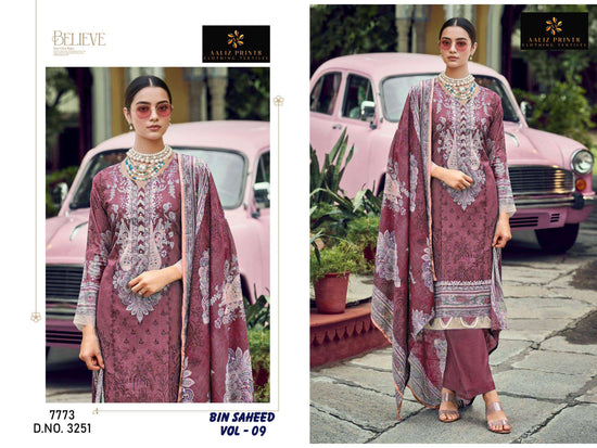 Aaliz Prints Bin Saeed Vol-09