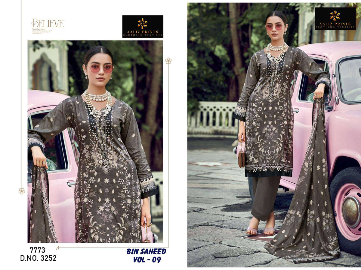 Aaliz Prints Bin Saeed Vol-09
