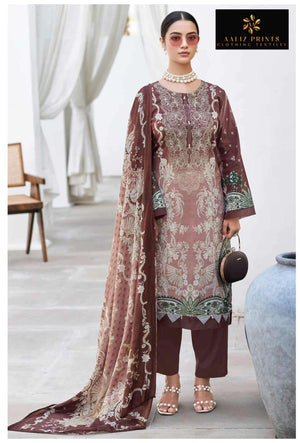 Aaliz Prints Bin Saheed Vol 12 Printed Cotton Dress Material - Amrah Wholesale