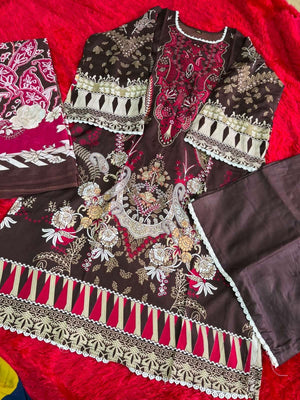 Aaliz Prints Bin Saheed Vol 16 Full Stitched Cotton Pakistani Suit Set - Amrah Wholesale
