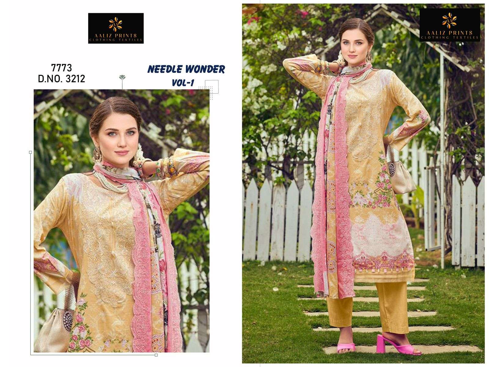 Aaliz Prints Needle Wonder Vol-01